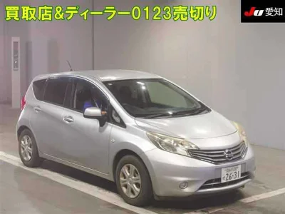 NISSAN NOTE, 2013 — лот японского аукциона