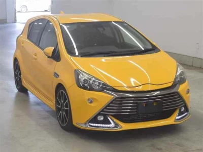 TOYOTA AQUA, 2017 — лот японского аукциона
