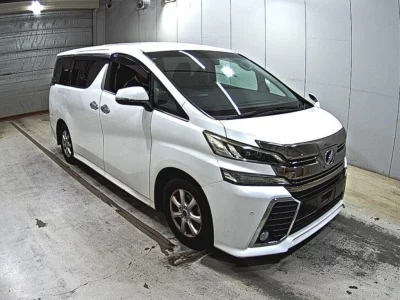 TOYOTA VELLFIRE, 2015 — лот японского аукциона