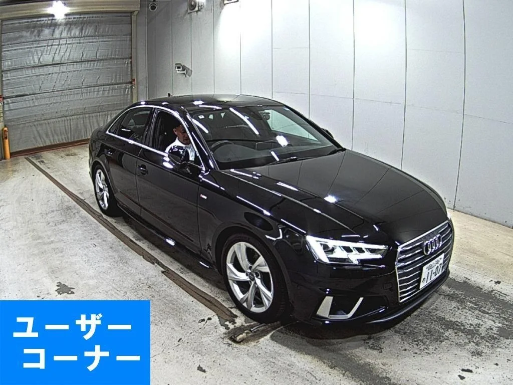Audi A4  с аукциона в Японии