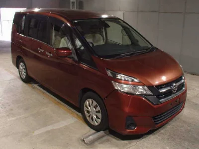 NISSAN SERENA, 2017 — лот японского аукциона