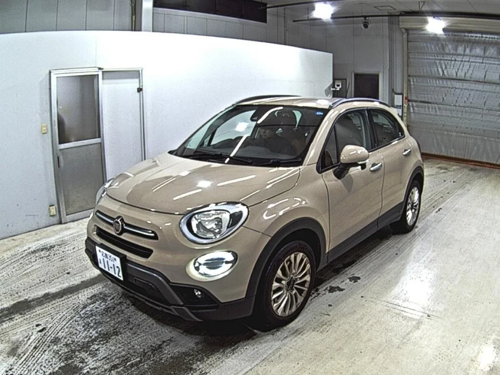 Fiat 500X  с аукциона в Японии