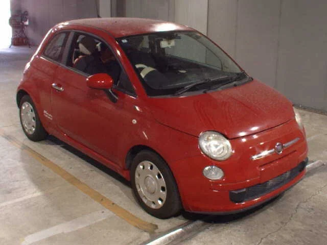 Fiat 500  с аукциона в Японии