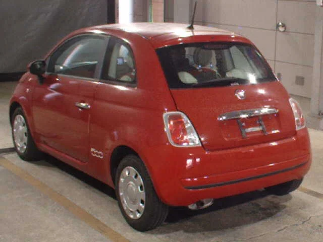 Fiat 500  с аукциона в Японии