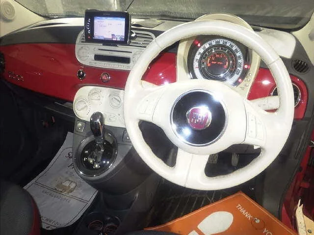 Fiat 500  с аукциона в Японии