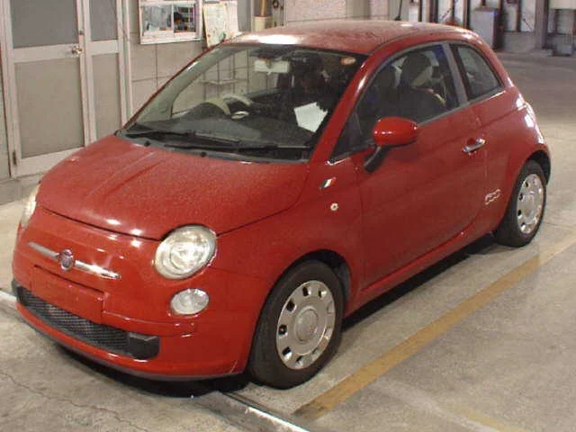 Fiat 500  с аукциона в Японии