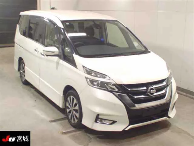 Nissan Serena  с аукциона в Японии