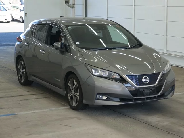 Nissan Leaf  с аукциона в Японии
