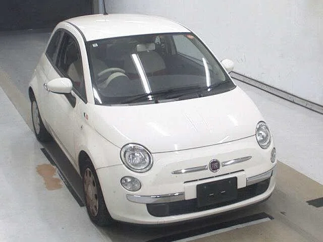 Fiat 500  с аукциона в Японии