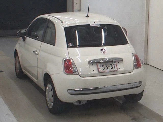 Fiat 500  с аукциона в Японии
