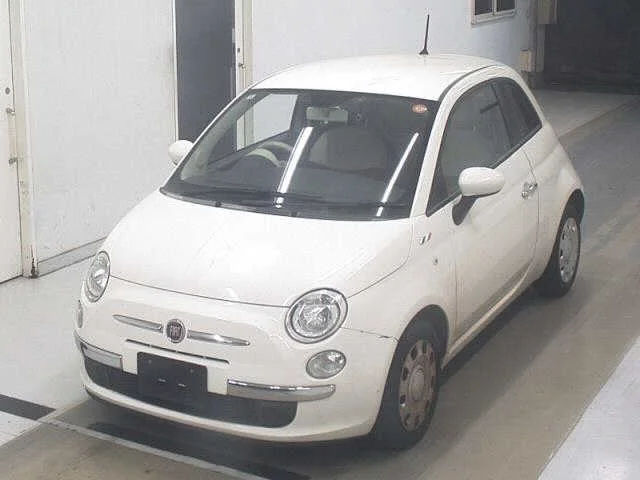 Fiat 500  с аукциона в Японии