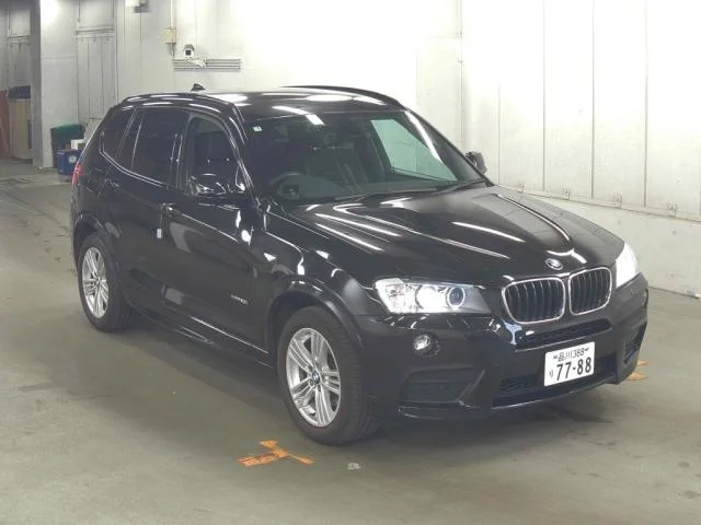 BMW X3  с аукциона в Японии
