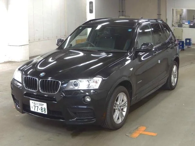 BMW X3  с аукциона в Японии