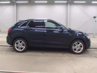 Цена авто Audi Q3 с аукционов Японии, номер кузова 8UCCZF, пробег 70 000, оценка 8