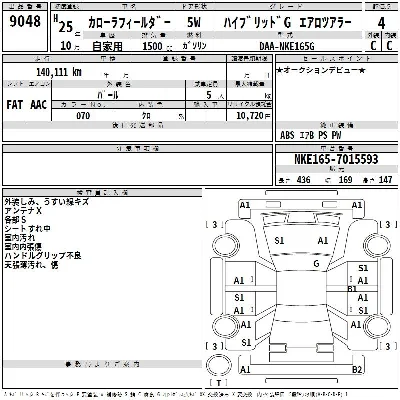 Toyota Corolla Fielder