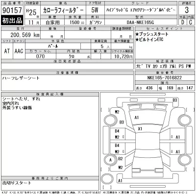 Toyota Corolla Fielder