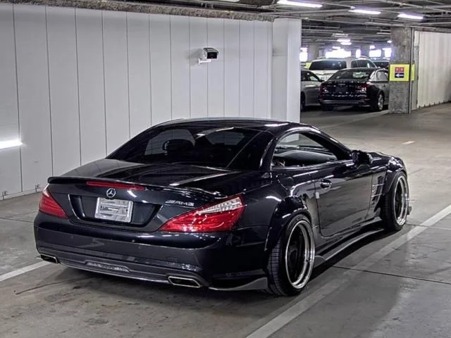 Mercedes-Benz SL  с аукциона в Японии