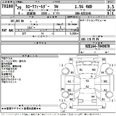 Toyota Corolla Fielder