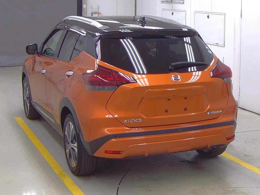 Nissan Kicks  с аукциона в Японии