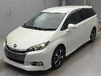 Цена авто Toyota Wish с аукционов Японии, номер кузова ZGE20W, пробег 117 000, оценка 2