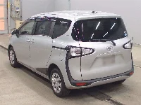 Цена авто Toyota Sienta с аукционов Японии, номер кузова NCP175G, пробег 153 000, оценка 4
