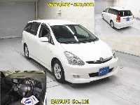 Цена авто Toyota Wish с аукционов Японии, номер кузова ZNE10G, пробег 100 000, оценка 8