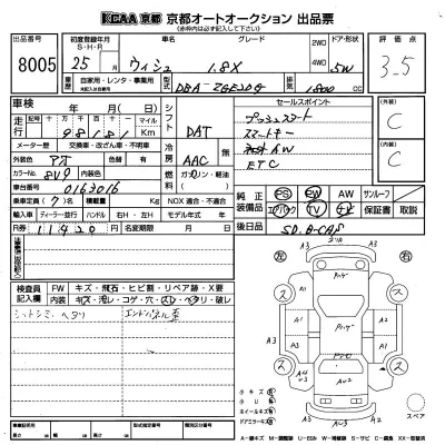 TOYOTA WISH