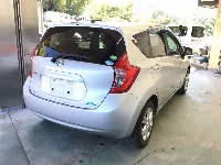 Цена авто Nissan Note с аукционов Японии, номер кузова E12, пробег 120 000, оценка 8