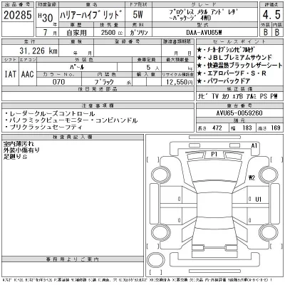 Toyota Harrier