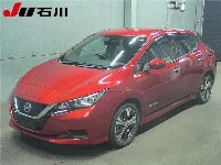 Цена авто Nissan Leaf с аукционов Японии, номер кузова ZE1, пробег 110 000, оценка 8