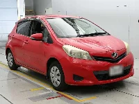 Цена авто Toyota Vitz с аукционов Японии, номер кузова KSP130, пробег 115 000, оценка 2