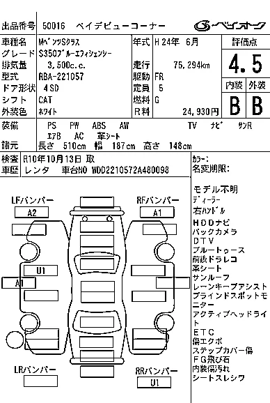 MERCEDES BENZ S CLASS