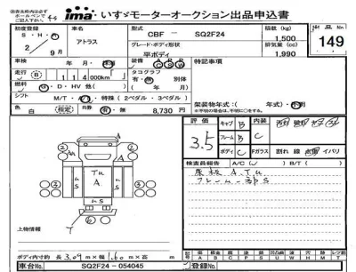 NISSAN ATLAS