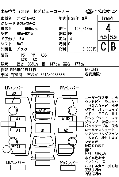 NISSAN DAYZ ROOX