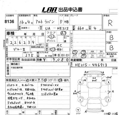 SUZUKI ALTO LAPIN