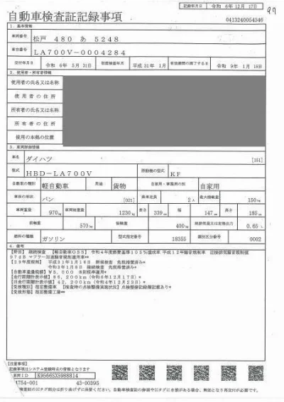 Daihatsu HIJET CADDY