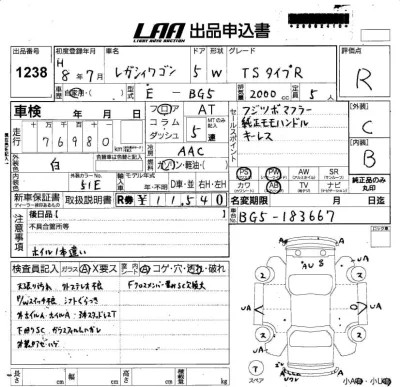 SUBARU LEGACY