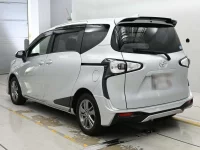 Цена авто Toyota Sienta с аукционов Японии, номер кузова NSP170G, пробег 80 000, оценка 8