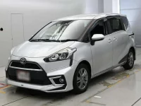 Цена авто Toyota Sienta с аукционов Японии, номер кузова NSP170G, пробег 80 000, оценка 8