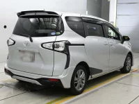 Цена авто Toyota Sienta с аукционов Японии, номер кузова NSP170G, пробег 80 000, оценка 8