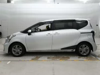 Цена авто Toyota Sienta с аукционов Японии, номер кузова NSP170G, пробег 80 000, оценка 8