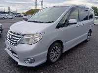 Цена авто Nissan Serena с аукционов Японии, номер кузова HFC26, пробег 86 000, оценка 8