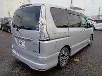 Цена авто Nissan Serena с аукционов Японии, номер кузова HFC26, пробег 86 000, оценка 8
