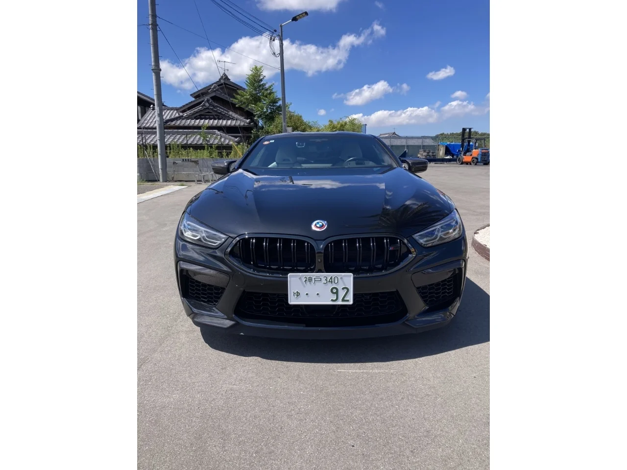 BMW M8  с аукциона в Японии