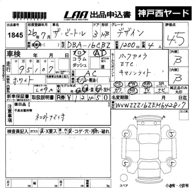 VOLKSWAGEN THE BEETLE