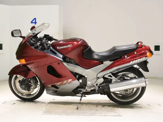 Kawasaki ZZR1100  с аукциона в Японии