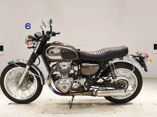 Kawasaki W800  с аукциона в Японии