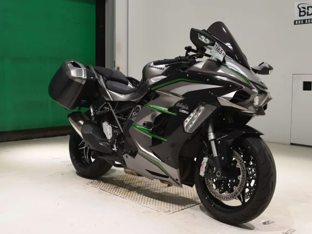 Kawasaki Ninja H2 SX SE+  с аукциона в Японии