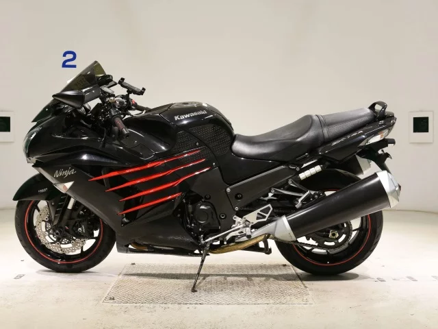 Kawasaki ZX-14RA  с аукциона в Японии