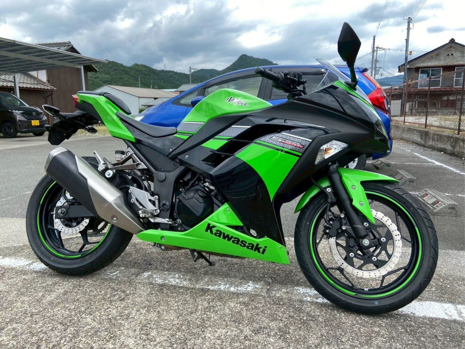 Kawasaki Ninja 250 SE  с аукциона в Японии